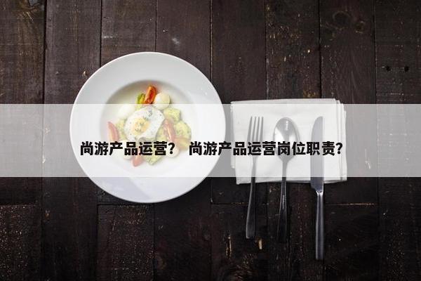 尚游产品运营？ 尚游产品运营岗位职责？