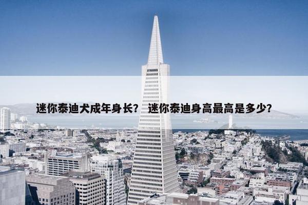 迷你泰迪犬成年身长？ 迷你泰迪身高最高是多少？
