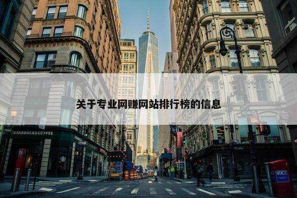 关于专业网赚网站排行榜的信息