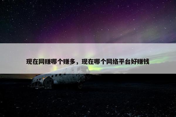 现在网赚哪个赚多,现在哪个网络平台好赚钱 现在网赚哪个赚多,现在哪个网络平台好赚钱