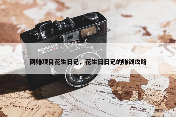 网赚项目花生日记，花生日日记的赚钱攻略