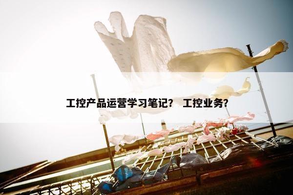 工控产品运营学习笔记？ 工控业务？