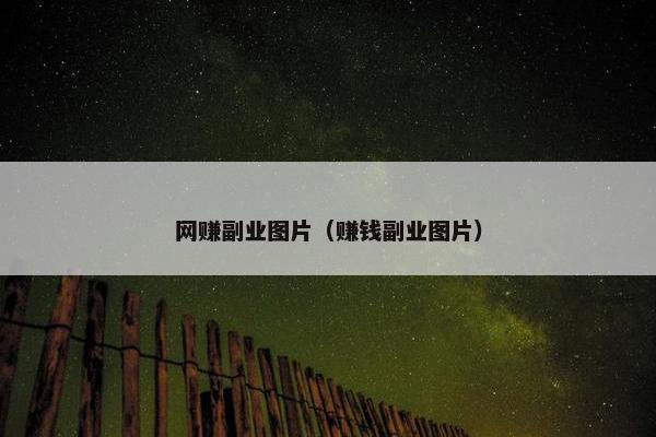 网赚副业图片（赚钱副业图片）