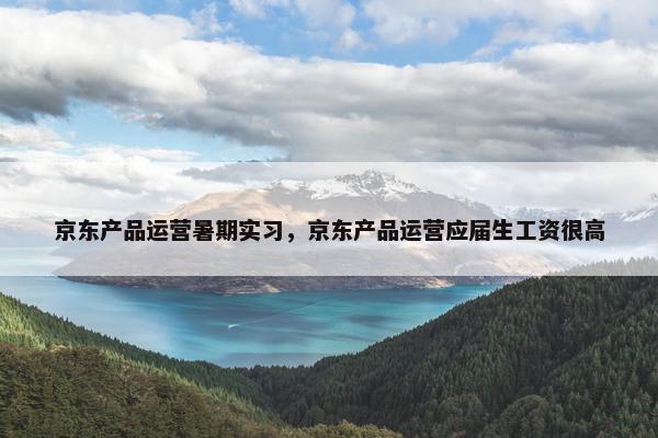 京东产品运营暑期实习，京东产品运营应届生工资很高