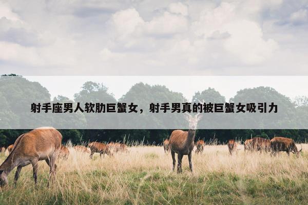 射手座男人软肋巨蟹女，射手男真的被巨蟹女吸引力