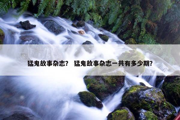 猛鬼故事杂志？ 猛鬼故事杂志一共有多少期？