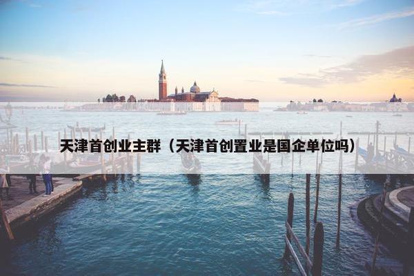 天津首创业主群（天津首创置业是国企单位吗）