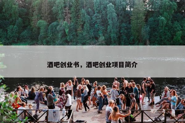 酒吧创业书，酒吧创业项目简介