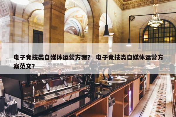 电子竞技类自媒体运营方案？ 电子竞技类自媒体运营方案范文？