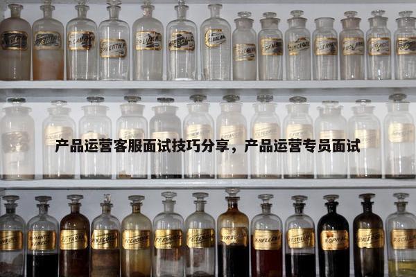 产品运营客服面试技巧分享，产品运营专员面试