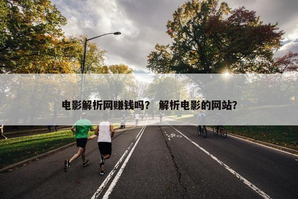 电影解析网赚钱吗？ 解析电影的网站？