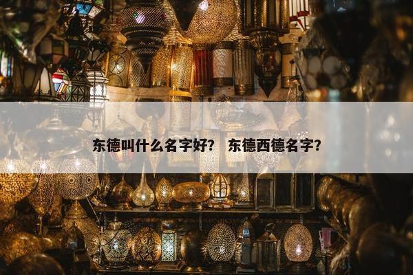 东德叫什么名字好? 东德西德名字? 东德叫什么名字好? 东德西德名字?