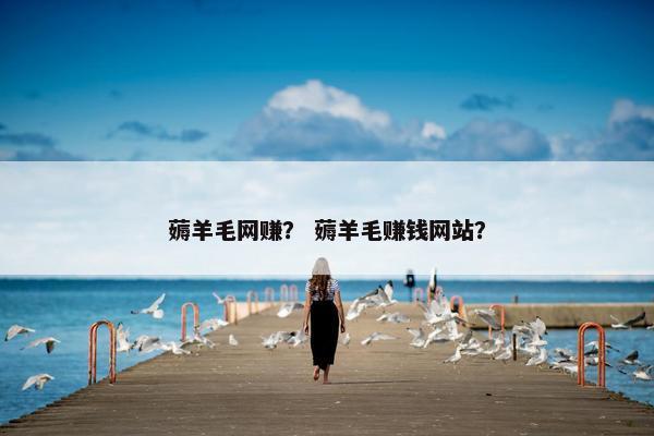 薅羊毛网赚？ 薅羊毛赚钱网站？