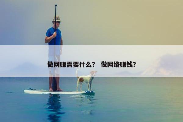 做网赚需要什么? 做网络赚钱? 做网赚需要什么? 做网络赚钱?