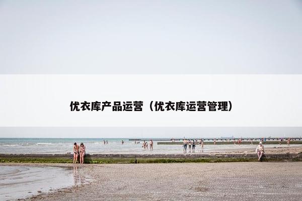 优衣库产品运营（优衣库运营管理）