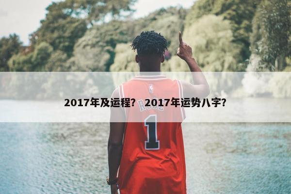 2017年及运程？ 2017年运势八字？