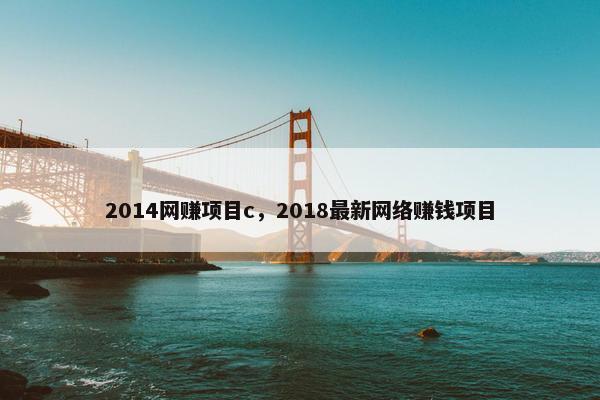 2014网赚项目c，2018最新网络赚钱项目