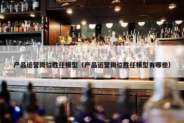 产品运营岗位胜任模型（产品运营岗位胜任模型有哪些）