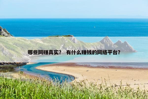 哪些网赚真实? 有什么赚钱的网络平台? 哪些网赚真实? 有什么赚钱的网络平台?